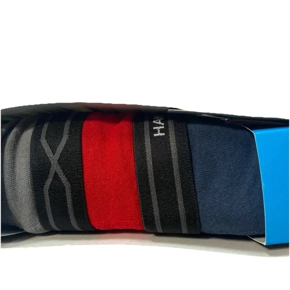 Hanes 3 Pack Men’s Comfort Cool Tag less Boxer Briefs Regular Length 2XL - Picture 2 of 3